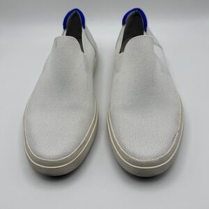 Rothys The Sneaker Bright White Slip On Knit Shoes